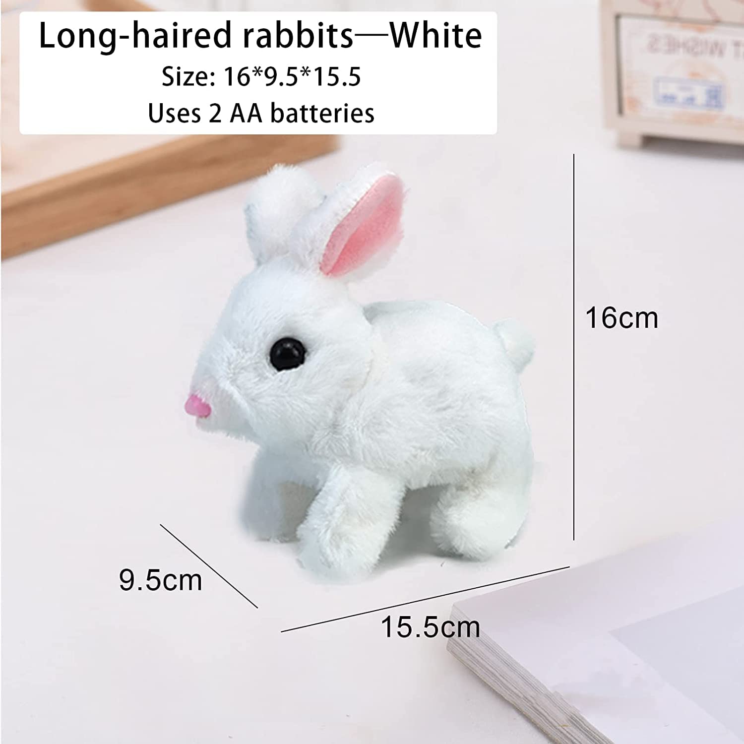 Amazon.com: Nenrte Bunny Realistic Bunny, Realistic B.unny Toy
